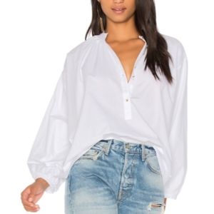 Free People Hey Baby Oversized Blouse